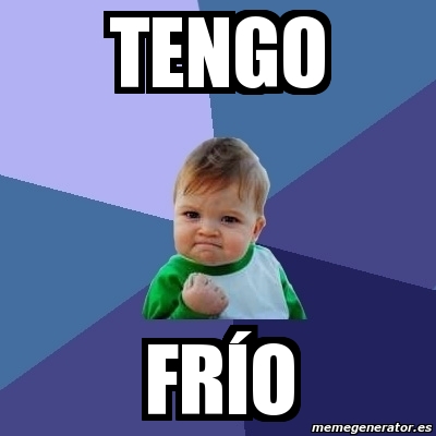 Meme Bebe Exitoso - TENGO FRÍO - 83032