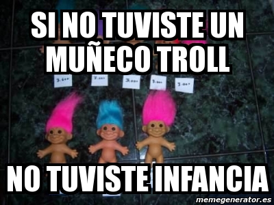 troll muñeco