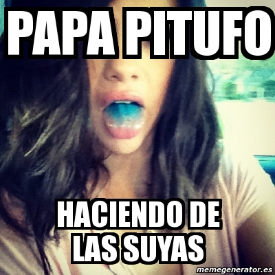 Meme Personalizado Papa Pitufo Haciendo De Las Suyas