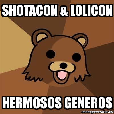 Meme Pedobear - shotacon &amp; lolicon hermosos generos - 1320428