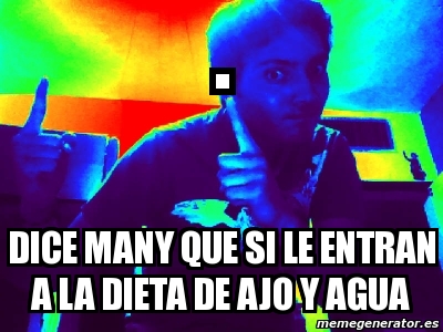 Dieta del agua el ajo la y