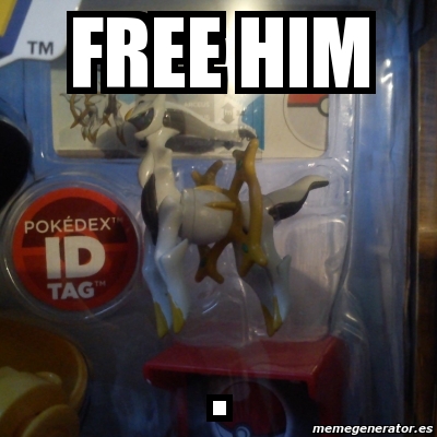 Meme Personalizado Free Him