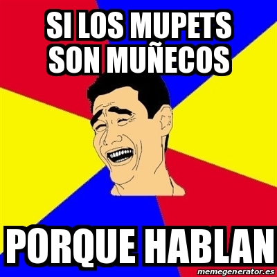 muñecos que hablan entre ellos