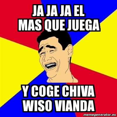 Meme Yao Ming - ja ja ja el mas que juega y coge chiva wiso VIANda