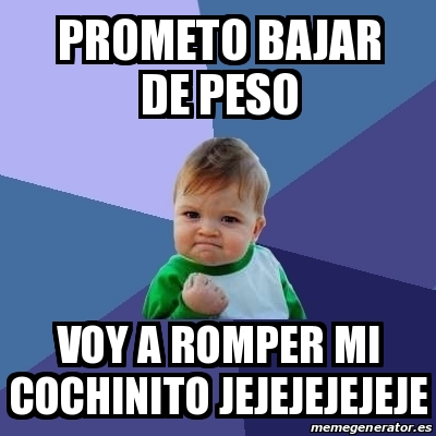 cuando voy a bajar de peso