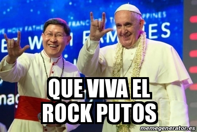 Meme Personalizado - Que Viva El Rock Putos - 14814394