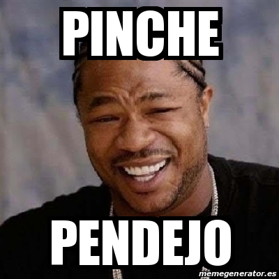 Meme Yo Dawg Pinche Pendejo