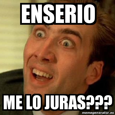 Meme No me digas - Enserio me lo juras??? - 16782220