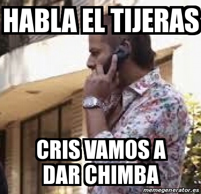 cris habla chimba