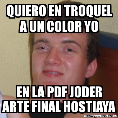 Meme Stoner Stanley Quiero En Troquel A Un Color Yo En La Pdf Joder Arte Final Hostiaya