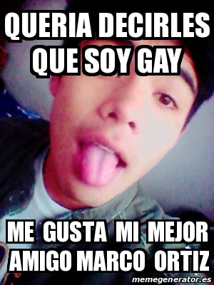 me gusta mi amigo soy gay