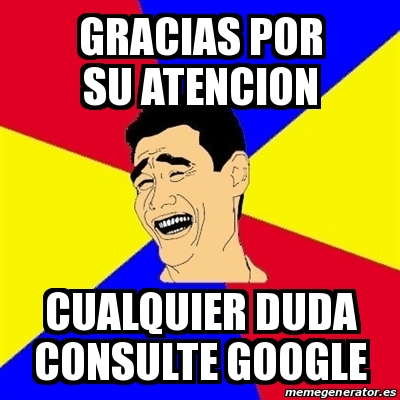 Meme Yao Ming - gRacias por su atencion cualquier duda consulte google ...