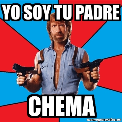 Meme Chuck Norris - Yo soy tu padre Chema - 19521654