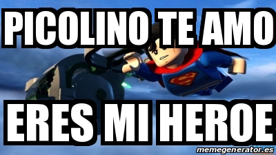 Meme Personalizado - picolino te amo eres mi heroe - 19551588