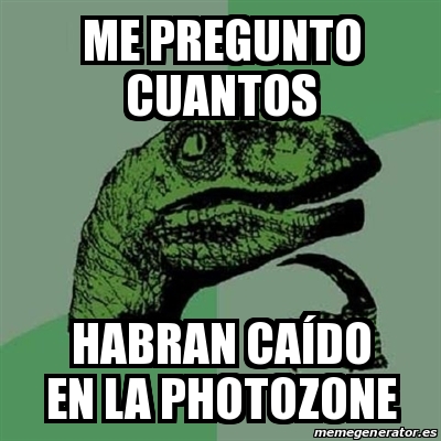 Meme Filosoraptor Me Pregunto Cuantos Habran Ca Do En La Photozone