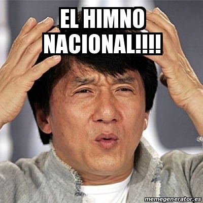 Meme Jackie Chan El Himno Nacional