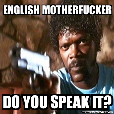 do you speak english pulp fiction