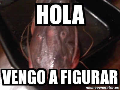 Meme Personalizado Hola Vengo A Figurar