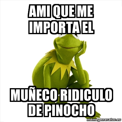 muñeco pinocho