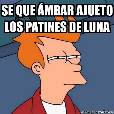 los patines de ámbar y de luna