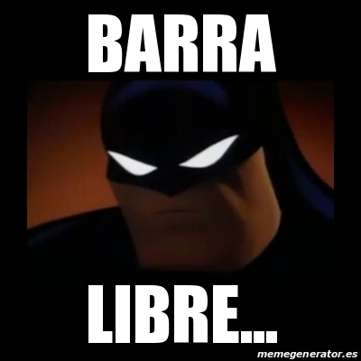 Meme Disapproving Batman - barra libre... - 21809128