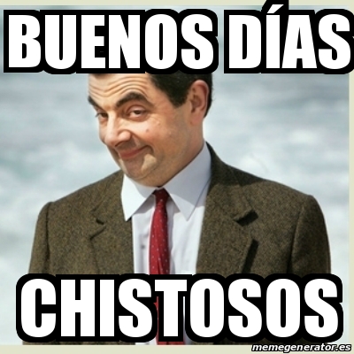 Meme Mr Bean Buenos Dias Chistosos 22025776