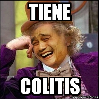 Meme Yao Wonka Tiene Colitis