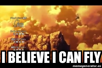 Как переводится i believe i can fly