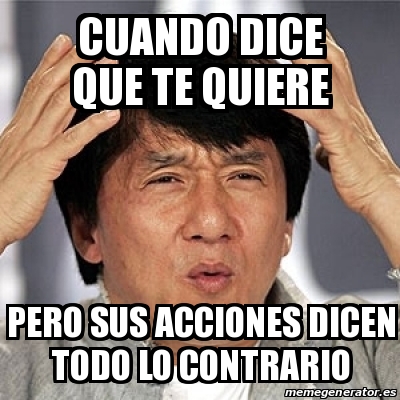 Meme Jackie Chan   Cuando Te Dice Que Apoya El Movimiento Pero Solo