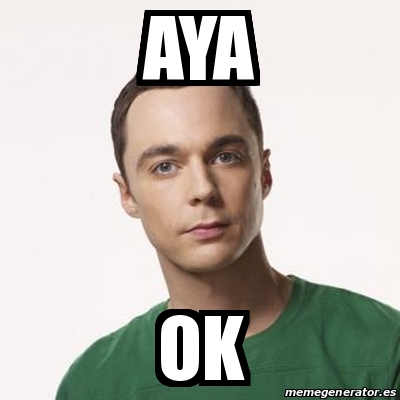 Meme Sheldon Cooper - Aya Ok - 23159255