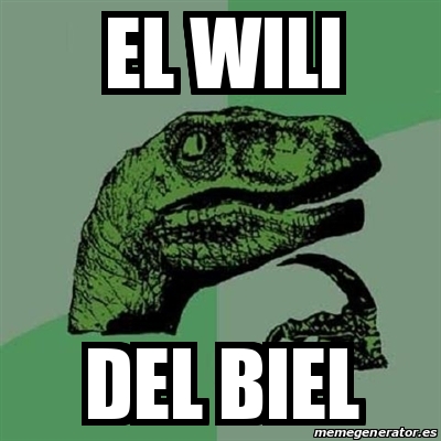 Meme Filosoraptor - EL WILI DEL BIEL - 24609846