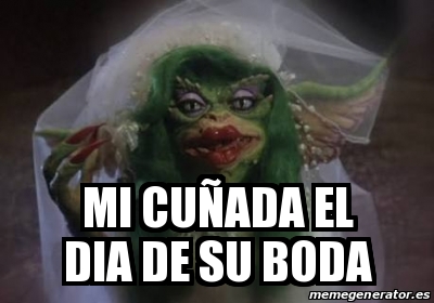 Meme Personalizado - Mi cuÃ±ada el dia de su boda - 25049102