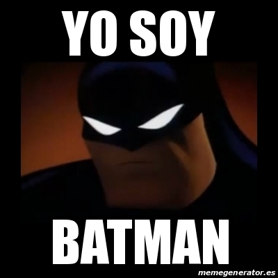 Meme Disapproving Batman - Yo soy BATMAN - 26272581