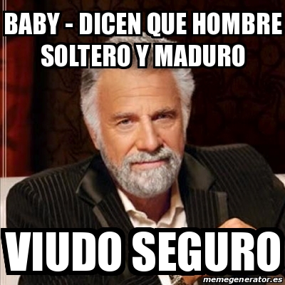 hombre soltero meme