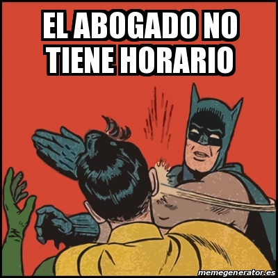 Meme Batman slaps Robin - El abogado no tiene horario - 28254772