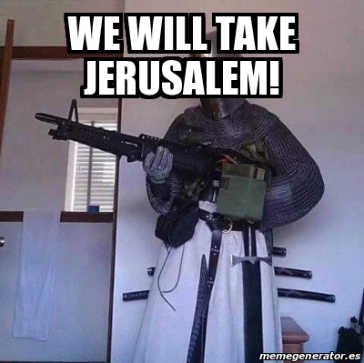 trip to jerusalem meme