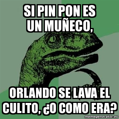 muñeco de dinosaurios