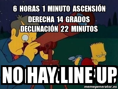 Meme Personalizado - No hay line up - 29951570