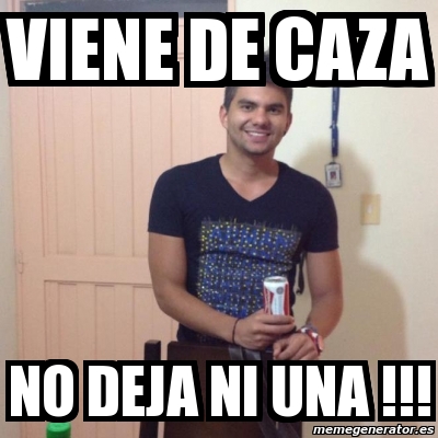 meme de caza