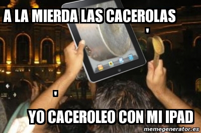 Meme Personalizado a la mierda las cacerolas ' ' yo Meme Personalizado a la mierda las cacerolas ' ' yo