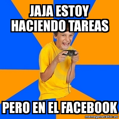 Meme Annoying Gamer Kid - Jaja Estoy Haciendo Tareas Pero En El ...