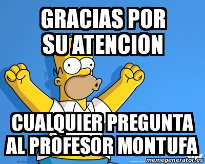 Meme Personalizado Gracias Por Su Atencion Cualquier Pregunta Al