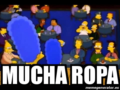 George Ropa Meme Meme Personalizado - Mucha ropa - 30639529
