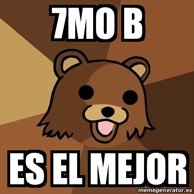 Meme Pedobear - 7mo B Es El Mejor - 30762123