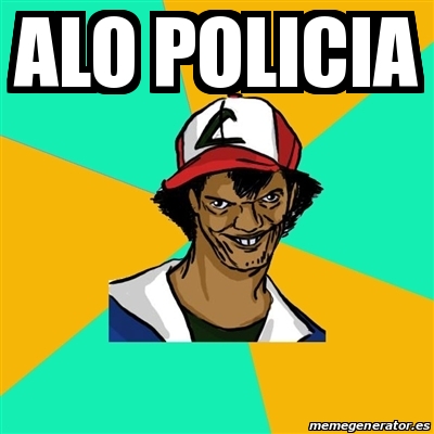 Meme Ash Pedreiro - alo policia - 30940950