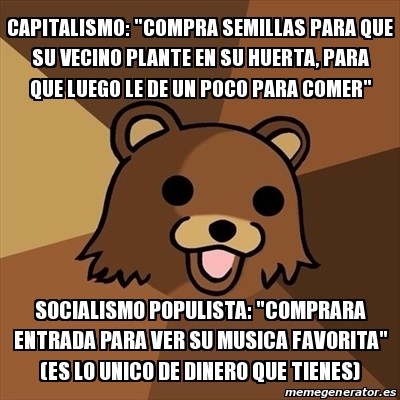 Meme Pedobear - CAPITALISMO: 