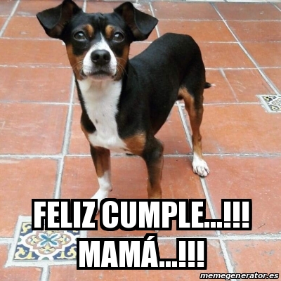 Meme Personalizado - Feliz cumple...!!! MamÃ¡...!!! - 31134073