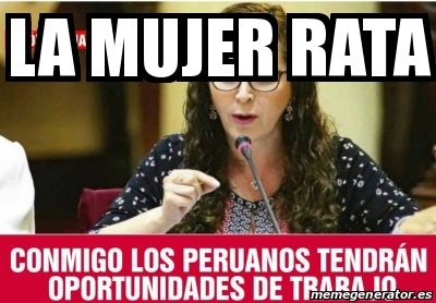 Meme Personalizado - la mujer rata - 31206740