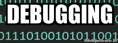Meme Personalizado - Debugging - 31297113