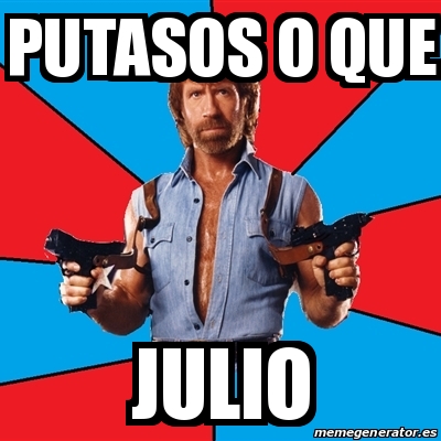 Meme Chuck Norris Putasos O Que Julio 31437070